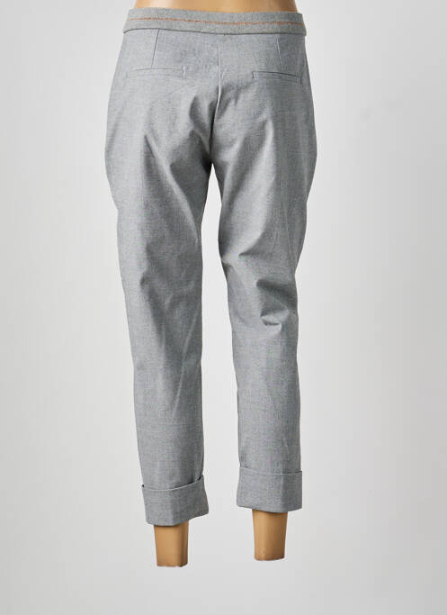 Pantalon 7/8 stretch taille normale gris EVA KAYAN femme