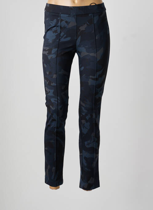 Legging stretch taille normale bleu TONI femme