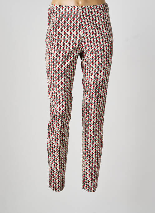 Pantalon slim taille élastique taille normale blanc GARDEUR femme