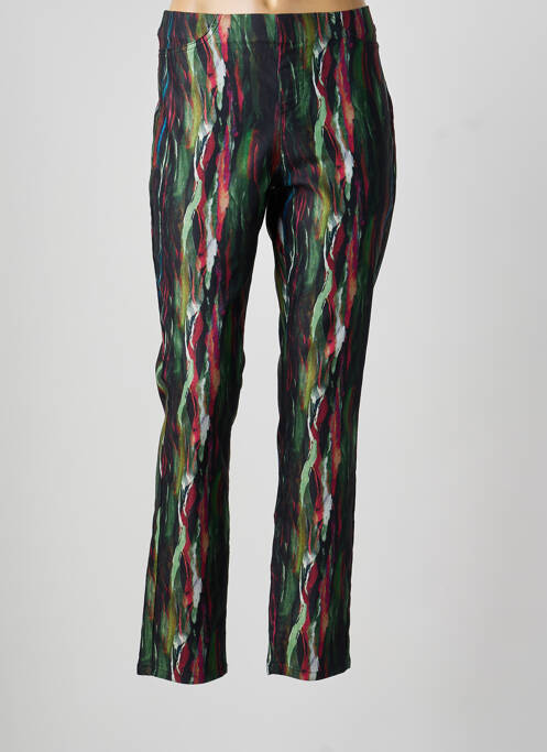Pantalon slim taille élastique taille normale vert JOSEPH RIBKOFF femme