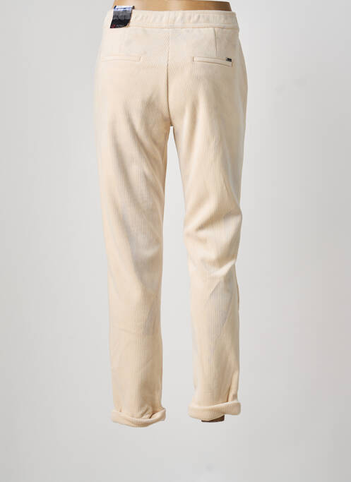 Pantalon slim taille élastique taille normale beige TONI femme