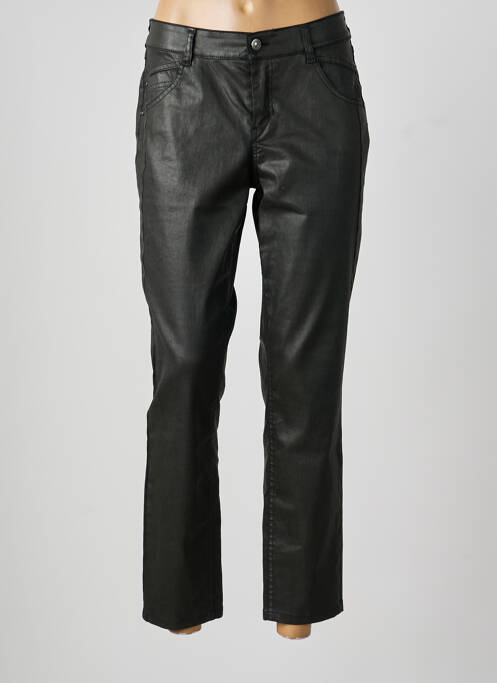Pantalon droit stretch taille normale noir GARDEUR femme