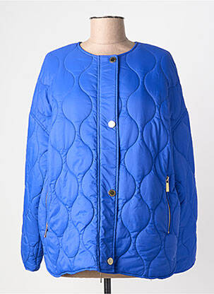 Doudoune manches longues sans capuche bleu LOLA CASADEMUNT femme