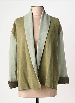 Blazer manches longues vert MARIA BELLENTANI femme