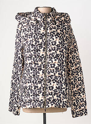 Doudoune manches longues a capuche noir ANANKE femme