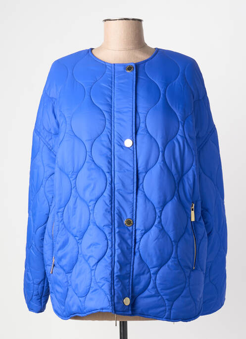 Doudoune manches longues sans capuche bleu LOLA CASADEMUNT femme