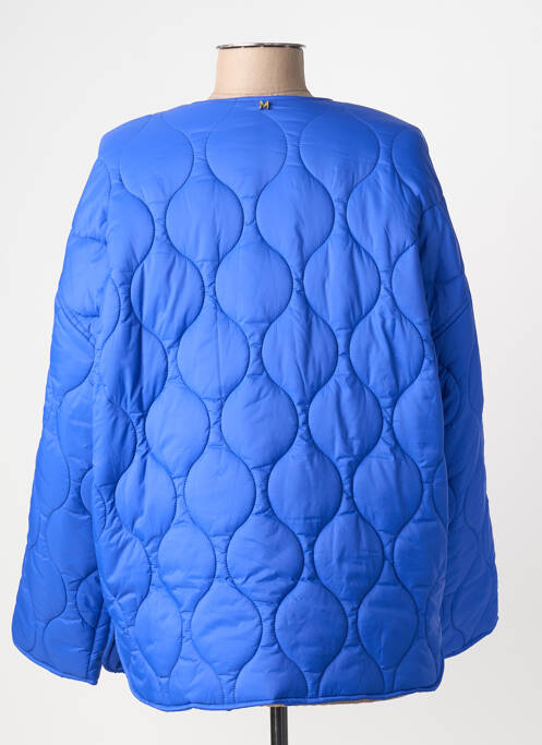 Doudoune manches longues sans capuche bleu LOLA CASADEMUNT femme