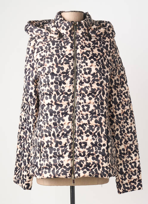 Doudoune manches longues a capuche noir ANANKE femme