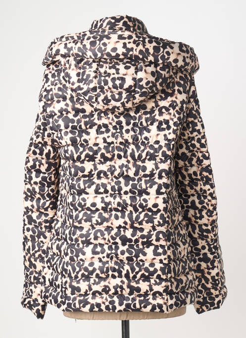 Doudoune manches longues a capuche noir ANANKE femme