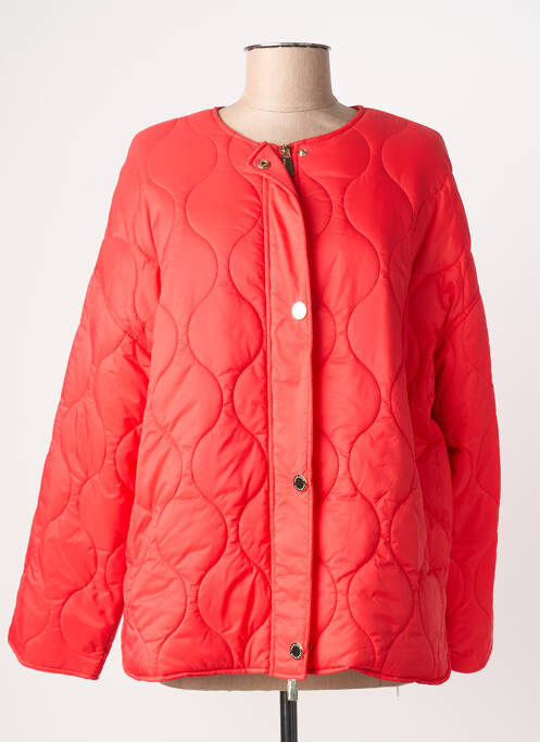 Doudoune manches longues sans capuche rouge LOLA CASADEMUNT femme