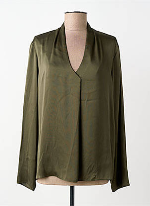 Blouse manches longues manches longues vert JOSEPH RIBKOFF femme