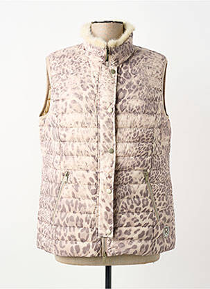 Doudoune poches sans capuche beige ANANKE femme