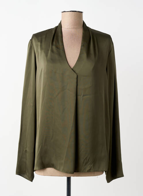 Blouse manches longues manches longues vert JOSEPH RIBKOFF femme