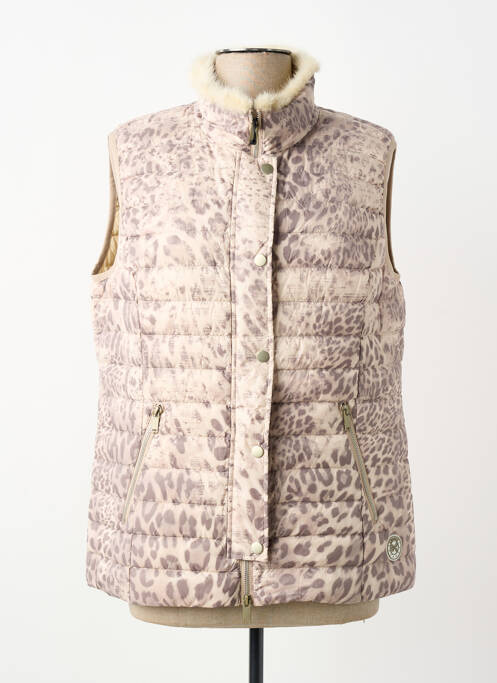 Doudoune poches sans capuche beige ANANKE femme