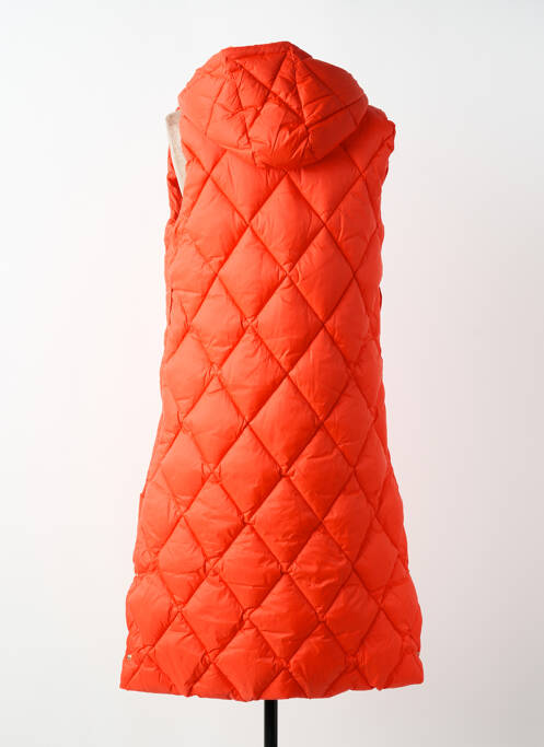 Doudoune poches a capuche orange LOLA CASADEMUNT femme