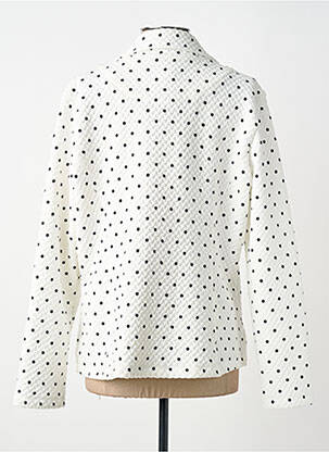 Veste casual coupe cintrée blanc DOLCEZZA femme