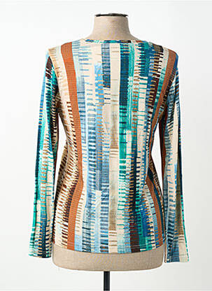 T-shirt manches longues manches longues bleu GEVANA femme