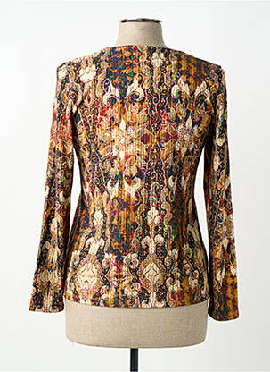 T-shirt manches longues manches longues marron GEVANA femme
