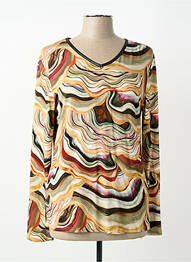 T-shirt manches longues manches longues beige GEVANA femme
