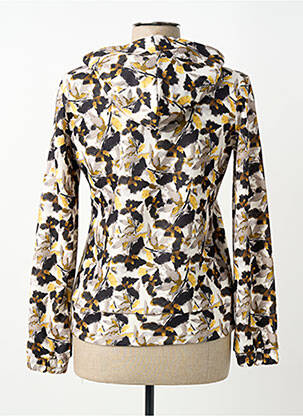 Sweat-shirt à capuche manches longues manches longues noir ELEONORA AMADEI femme