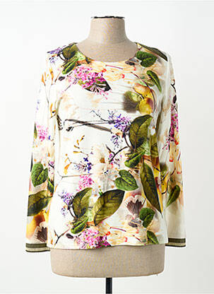 T-shirt manches longues manches longues beige GEVANA femme