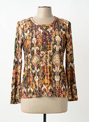 T-shirt manches longues manches longues marron GEVANA femme