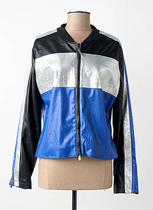 Veste casual col rond bleu LOLA CASADEMUNT femme