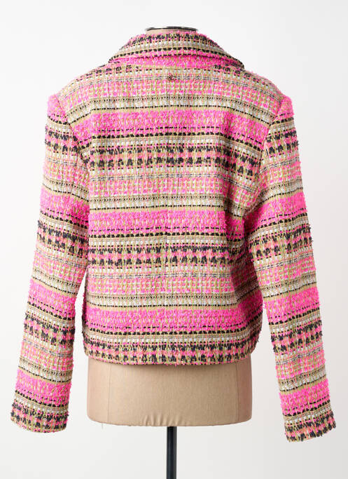 Blouson manches longues rose LOLA CASADEMUNT femme