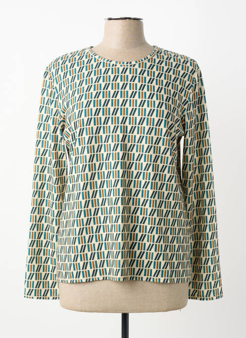 T-shirt manches longues manches longues beige GEVANA femme