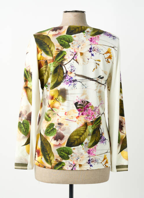 T-shirt manches longues manches longues beige GEVANA femme