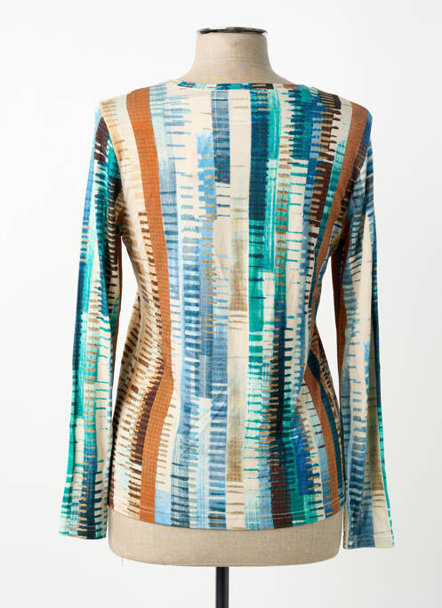 T-shirt manches longues manches longues bleu GEVANA femme