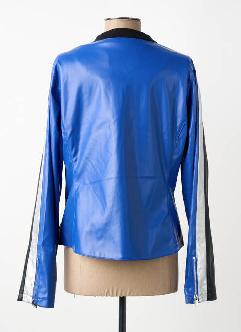 Veste casual col rond bleu LOLA CASADEMUNT femme