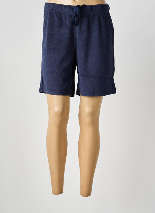 Bermuda taille élastique taille normale bleu CREAM femme