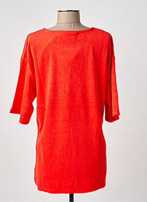 T-shirt manches 3/4 manches 3/4 rouge CREAM femme