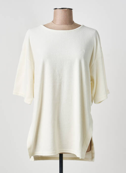 T-shirt manches 3/4 manches 3/4 beige CREAM femme
