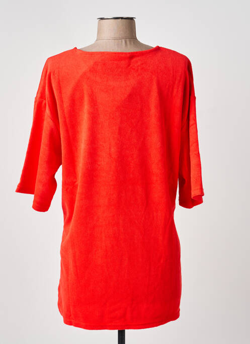 T-shirt manches 3/4 manches 3/4 rouge CREAM femme