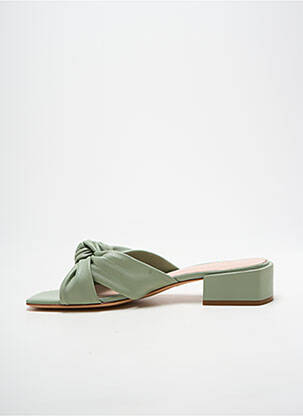 Mules/sabots type de semelle amortissante talon plat jusqu'à 3cm vert MI/MAI femme