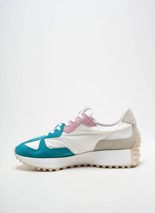 Baskets bout rond talon de 4 à 6cm blanc ICECOOL femme