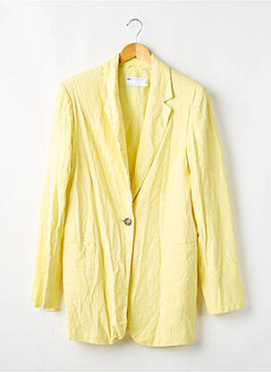 Blazer poches jaune ASABLE femme