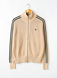 Gilet manches longues stretch beige ATNT PARIS femme