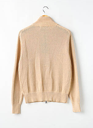 Gilet manches longues resserrée sur le bas beige ATNT PARIS femme