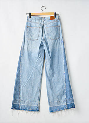 Jean coupe flare stretch taille haute bleu ZARA femme