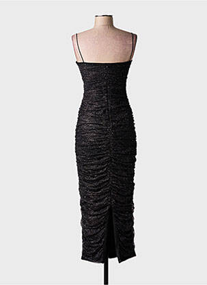 Robe longue sans manche sans manche noir BABYBOO femme