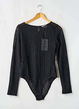 Body stretch manches longues noir GRACE & MILA femme