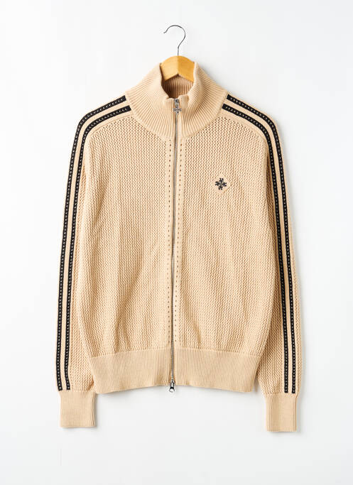 Gilet manches longues stretch beige ATNT PARIS femme