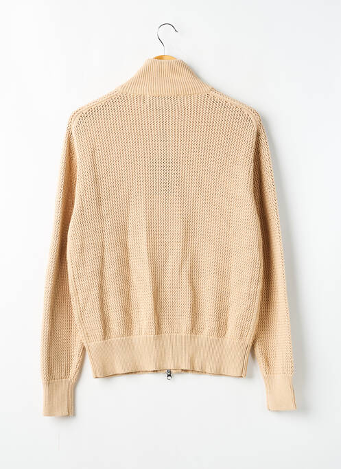 Gilet manches longues stretch beige ATNT PARIS femme