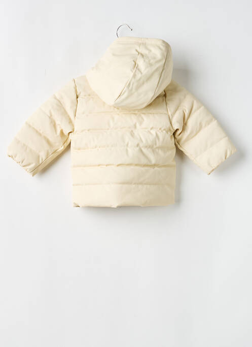Doudoune resserrée sur le bas a capuche beige PETIT BATEAU enfant