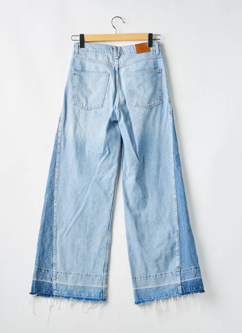 Jean coupe flare stretch taille haute bleu ZARA femme