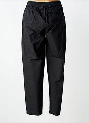 Pantalon droit taille élastique noir HOD femme