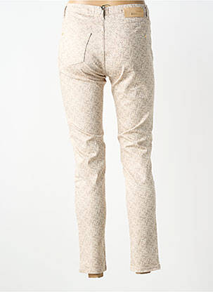 Pantalon slim poches beige EVA KAYAN femme